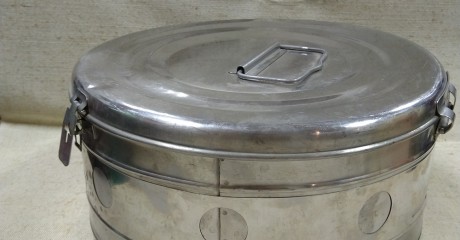 Коробка стерилизационная круглая без фильтра КСК-12